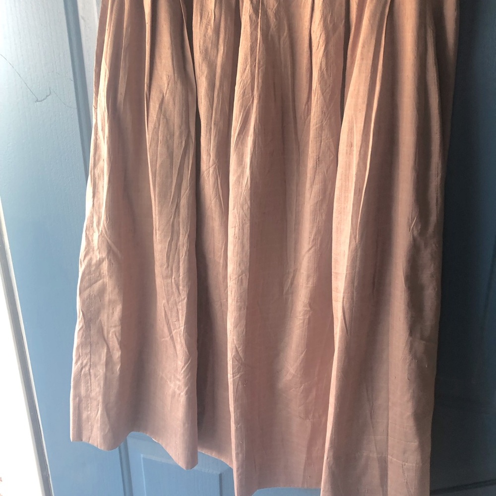 Silk Skirt with Pockets